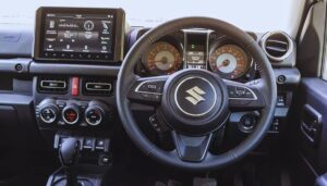 Maruti Suzuki Jimny interior design 