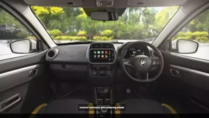 Renault Kwid 2023 interior design 