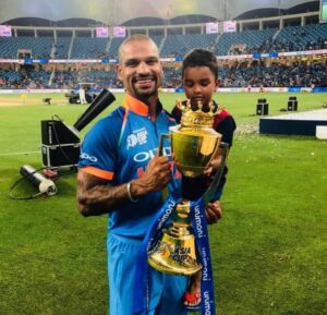 Shikhar Dhawan son