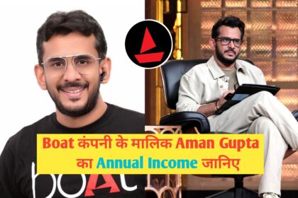 Aman Gupta Annual Income